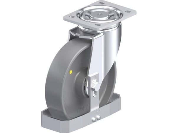 Blickle 910780 LH-PO 200K-ELS-FS Teräksinen kääntöpyörä Pyörän halkaisija: 200 mm Kantavuus (max.): 600 kg 1 kpl