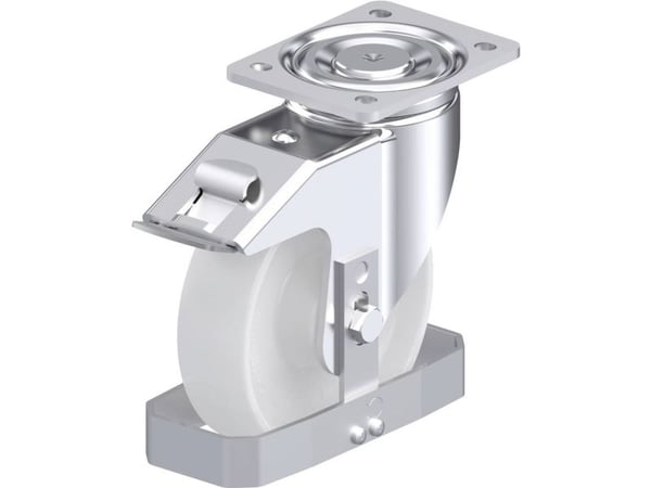 Blickle 879833 LH-PO 175K-FI-FS styrhjul i stål - hjuldiameter 175 mm, bärförmåga (max.) 500 kg, 1 st