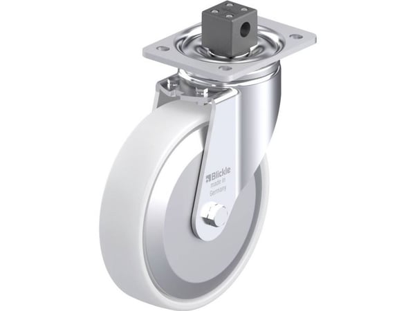 Blickle 852792 LH-PO 200G-CS13-FA Teräksinen kääntöpyörä Pyörän halkaisija: 200 mm Kantavuus (max.): 600 kg 1 kpl