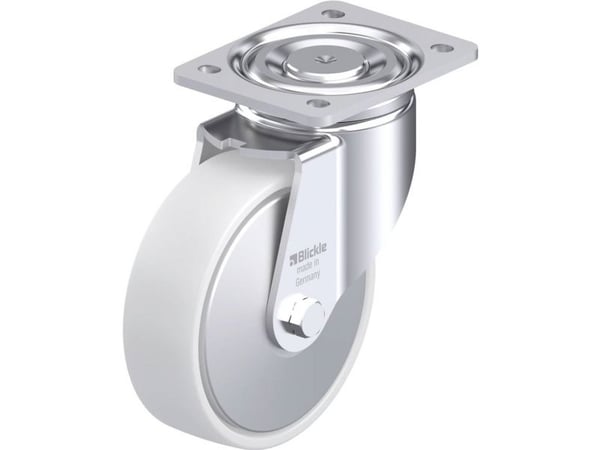 Blickle 750027 LH-PO 160K-FA styrehjul i stål, hjuldiameter 160 mm, bæreevne maks. 450 kg (1 stk)