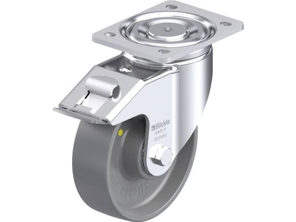 Blickle 868443 LH-PO 160K-FI-ELS styrhjul i stål, hjuldiameter 160 mm, bärförmåga (max) 450 kg, 1 st