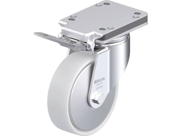 Blickle 852787 LH-PO 160G-IS-FA styrehjul i stål, hjuldiameter: 160 mm, bæreevne (maks.): 450 kg, 1 stk