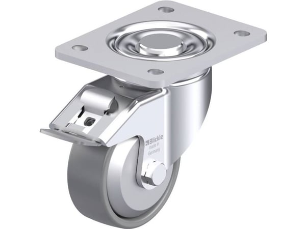 Blickle 946698 LH-PO 100KA-3-FI-ELS-FA styrhjul i stål hjuldiameter 100 mm lastkapacitet (max.) 280 kg 1 st.