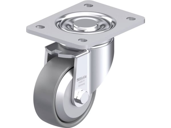 Blickle 946684 LH-PO 100G-3-ELS-FA styrehjul i stål hjuldiameter 100 mm bæreevne (maks.) 280 kg 1 stk