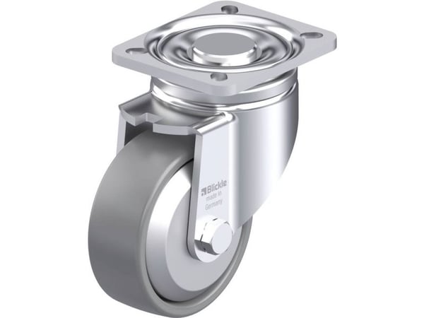 Blickle 946690 LH-PO 100KA-1-ELS-FA Teräksinen kääntöpyörä Pyörän halkaisija: 100 mm Kantavuus (max.): 280 kg 1 kpl