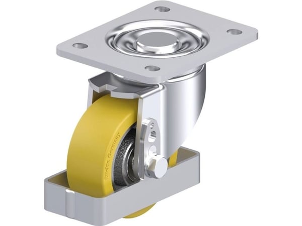 Blickle 887269 LH-GTH 100K-3-FS styrehjul i stål, hjuldiameter 100 mm, bæreevne (maks.) 450 kg, 1 stk