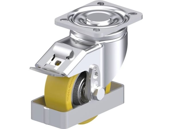 Blickle 896786 LH-GTH 100K-1-FI-FS styrehjul i stål hjuldiameter 100 mm bæreevne maks. 450 kg 1 stk