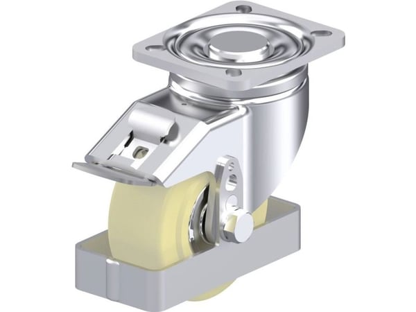 Blickle 881920 LH-GSPO 100K-1-FI-FS Teräksinen kääntöpyörä Pyörän halkaisija: 100 mm Kantavuus (max.): 700 kg 1 kpl