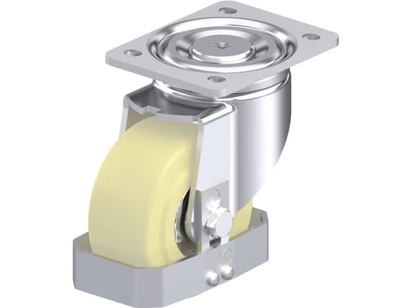 Blickle 857301 LH-GSPO 125K-FS Teräksinen kääntöpyörä Pyörän halkaisija: 125 mm Kantavuus (max.): 900 kg 1 kpl