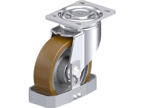 Blickle 939542 LH-GB 160K-FS Teräksinen kääntöpyörä Pyörän halkaisija: 160 mm Kantavuus (max.): 800 kg 1 kpl
