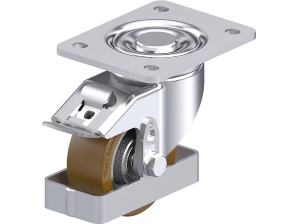 Blickle 939533 LH-GB 100K-3-FI-FS styrehjul i stål 100 mm, maks. 450 kg, 1 stk