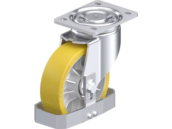 Blickle 939448 LH-ALTH 162K-FS styrhjul i stål, hjuldiameter 160 mm, bärförmåga (max.) 900 kg, 1 st
