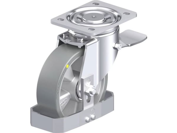 Blickle 939459 LH-ALTH 160K-ST-AS-FS Teräksinen kääntöpyörä Pyörän halkaisija: 160 mm Kantavuus (max.): 750 kg 1 kpl