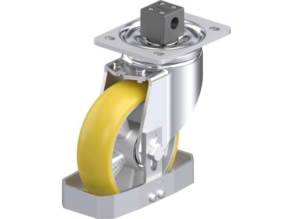 Blickle 890870 LH-ALTH 160K-CS13-CO-FS Teräksinen kääntöpyörä Pyörän halkaisija: 160 mm Kantavuus (max.): 750 kg 1 kpl