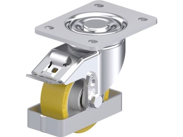 Blickle 903905 LH-ALTH 100K-3-FI-FS Teräksinen kääntöpyörä Pyörän halkaisija: 100 mm Kantavuus (max.): 350 kg 1 kpl