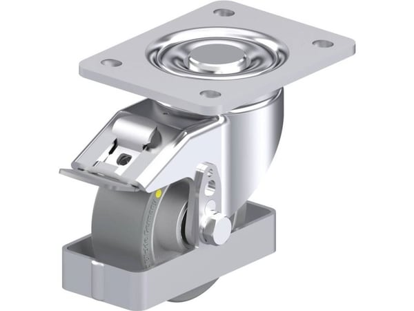 Blickle 939385 LH-ALTH 100K-3-FI-AS-FS styrehjul i stål hjuldiameter 100 mm bæreevne (maks.) 350 kg 1 stk