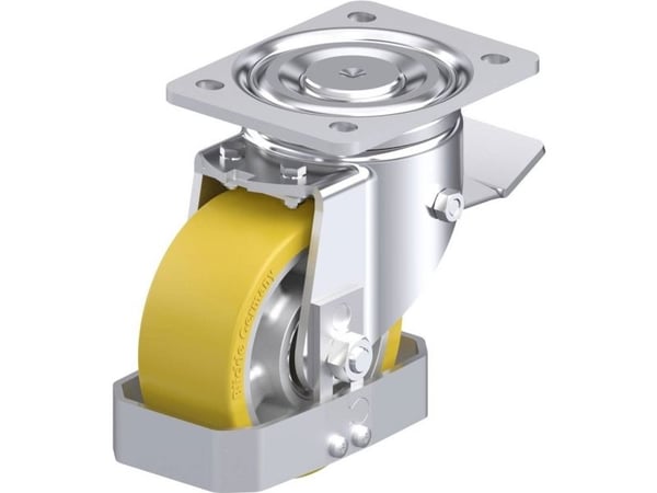 Blickle 906340 LH-ALTH 127K-ST-FS Teräksinen kääntöpyörä Pyörän halkaisija: 125 mm Kantavuus (max.): 750 kg 1 kpl