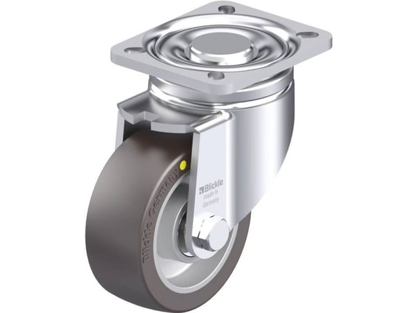 Blickle 936517 LH-ALST 100K-1-AS Teräksinen kääntöpyörä Pyörän halkaisija: 100 mm Kantavuus (max.): 320 kg 1 kpl