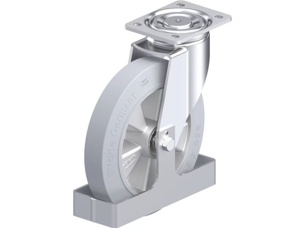 Blickle 938663 LH-ALEV 250K-SG-FS styrehjul i stål, hjuldiameter 250 mm, bæreevne maks. 650 kg, 1 stk