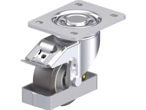 Blickle 939174 LH-ALST 100K-3-FI-AS-FS Ohjauspyörä terästä Pyörän halkaisija: 100 mm Kantavuus (max.): 320 kg 1 kpl