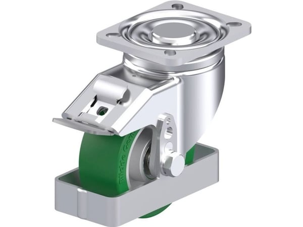 Blickle 926353 LH-ALST 100K-1-FI-FS styrehjul i stål, hjuldiameter 100 mm, bæreevne (maks.) 320 kg, 1 stk