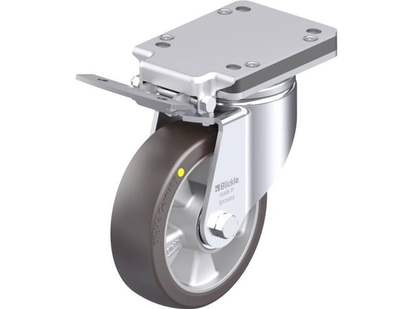 Blickle 902534 LH-ALST 160K-IS-AS Ohjauspyörä terästä Pyörän halkaisija: 160 mm Kantavuus (max.): 580 kg 1 kpl