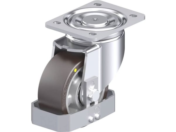 Blickle 939182 LH-ALST 127K-AS-FS Ohjauspyörä terästä Pyörän halkaisija: 125 mm Kantavuus (max.): 450 kg 1 kpl