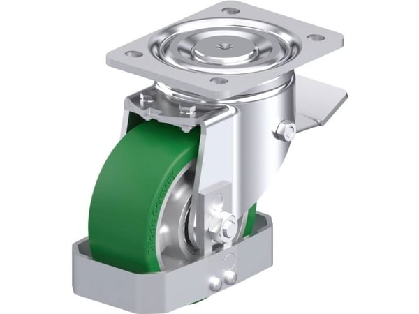 Blickle 939229 LH-ALST 127K-ST-FS Ohjauspyörä terästä Pyörän halkaisija: 125 mm Kantavuus (max.): 450 kg 1 kpl