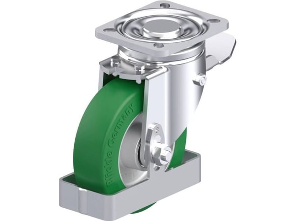 Blickle 939225 LH-ALST 125K-1-ST-FS styrhjul i stål, hjuldiameter 125 mm, bärförmåga (max) 370 kg, 1 st