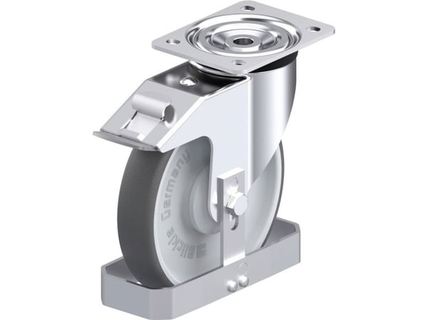 Blickle 899572 L-PATH 200KA-FI-FS Teräksinen kääntöpyörä Pyörän halkaisija: 200 mm Kantavuus (max.): 400 kg 1 kpl