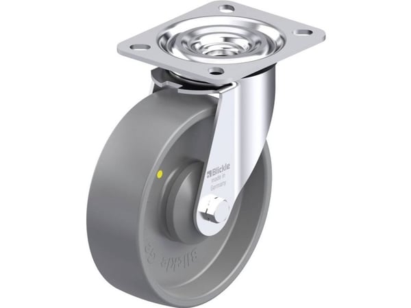 Blickle 886873 L-PO 125KA-ELS Styrehjul i stål Hjuldiameter: 125 mm Bæreevne (maks.): 250 kg 1 stk