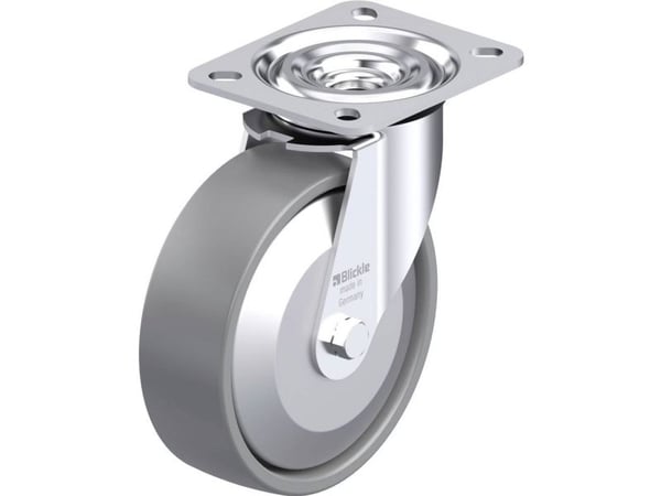 Blickle 946842 L-PO 125KA-ELS-FA styrhjul stål 125 mm 250 kg