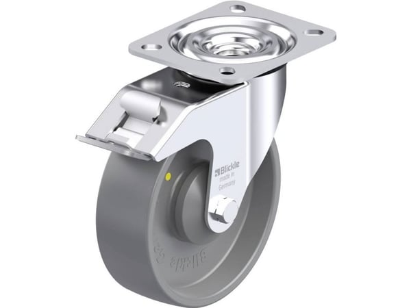Blickle 855873 L-PO 125KA-FI-ELS Teräksinen kääntöpyörä Pyörän halkaisija: 125 mm Kantavuus (max.): 250 kg 1 kpl