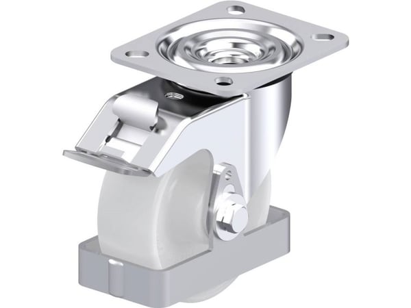 Blickle 939686 L-PO 100R-FI-FS Teräksinen kääntöpyörä Pyörän halkaisija: 100 mm Kantavuus (max.): 250 kg 1 kpl