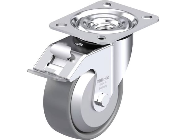 Blickle 946826 L-PO 100G-FI-ELS-FA styrehjul i stål hjuldiameter 100 mm bæreevne (maks.) 250 kg (1 stk)