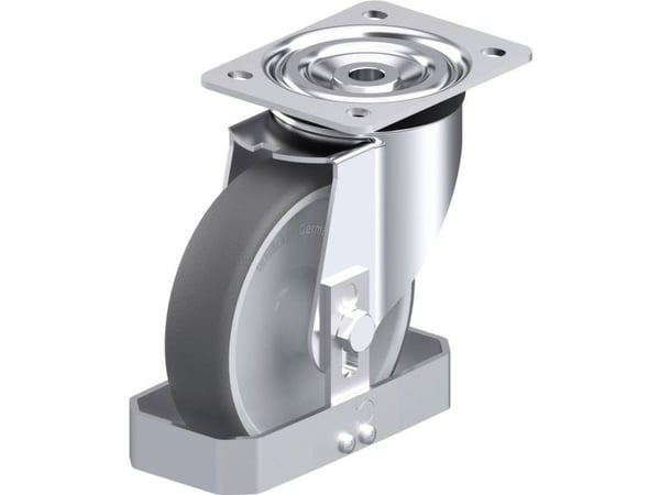 Blickle 879491 L-PATH 160G-FS styrehjul i stål, 160 mm, 400 kg