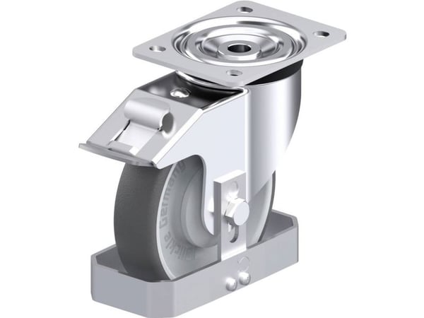 Blickle 885713 L-PATH 160KA-FI-FS Teräksinen kääntöpyörä Pyörän halkaisija: 160 mm Kantavuus (max.): 400 kg 1 kpl