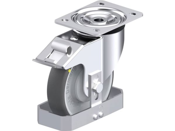 Blickle 906540 L-PATH 160KA-FI-ELS-FS Teräksinen kääntöpyörä Pyörän halkaisija: 160 mm Kantavuus (max.): 260 kg 1 kpl