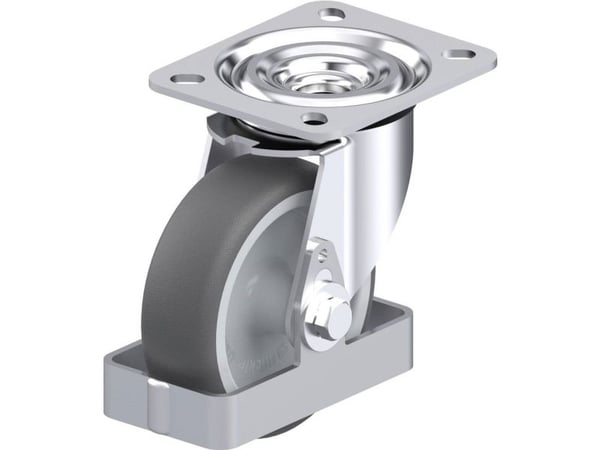 Blickle 938751 L-PATH 100G-FS styrehjul i stål, hjuldiameter 100 mm, bæreevne (maks.) 200 kg, 1 stk