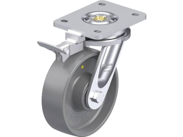 Blickle 937035 LO-PO 160K-ELS-RI4 Raskaan sarjan kääntyvä pyörä Pyörän halkaisija: 160 mm Kantavuus (max.): 450 kg 1 kpl