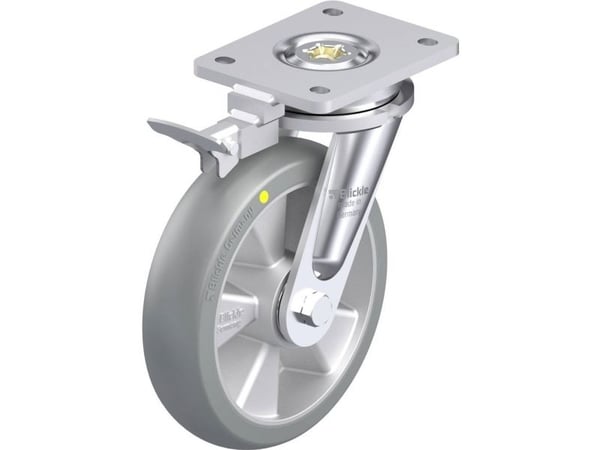 Blickle 936761 LO-ALTH 200K-AS-CO-RI4 Raskaan sarjan kääntyvä pyörä Pyörän halkaisija: 200 mm Kantavuus (max.): 800 kg 1 kpl