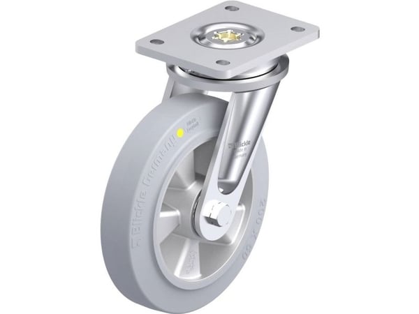 Blickle 936122 LO-ALEV 200K-SG-AS styrhjul för tung last, hjuldiameter 200 mm, bärförmåga (max) 450 kg, 1 st