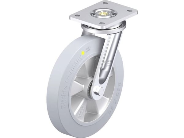 Blickle 936126 LO-ALEV 250K-SG-AS Raskaan sarjan kääntyvä pyörä Pyörän halkaisija: 250 mm Kantavuus (max.): 550 kg 1 kpl