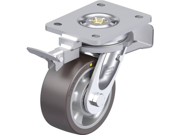 Blickle 936552 LO-ALST 127K-ST-AS-RI4 styrhjul för tung last, hjuldiameter 125 mm, bärförmåga (max) 450 kg, 1 st