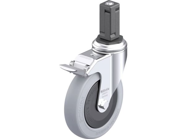Blickle 952372 LKRA-POES 127KF-11-FI-SG-EV14 Kodinkonepyörä Pyörän halkaisija: 125 mm Kantavuus (max.): 120 kg 1 kpl