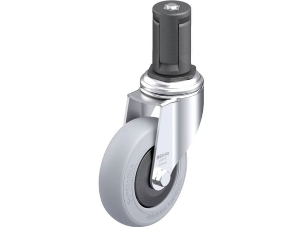 Blickle 952357 LKRA-POES 102KF-11-SG-ER15 Kodinkonepyörä Pyörän halkaisija: 100 mm Kantavuus (max.): 120 kg 1 kpl