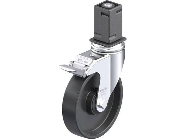 Blickle 924865 LKRA-POA 125K-11-FI-EV18 Kodinkonepyörä Pyörän halkaisija: 125 mm Kantavuus (max.): 120 kg 1 kpl