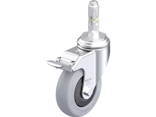 Blickle 942233 LKRA-POES 102KF-11-FI-SG-E12 apparathjul, hjuldiameter 100 mm, bæreevne maks. 120 kg