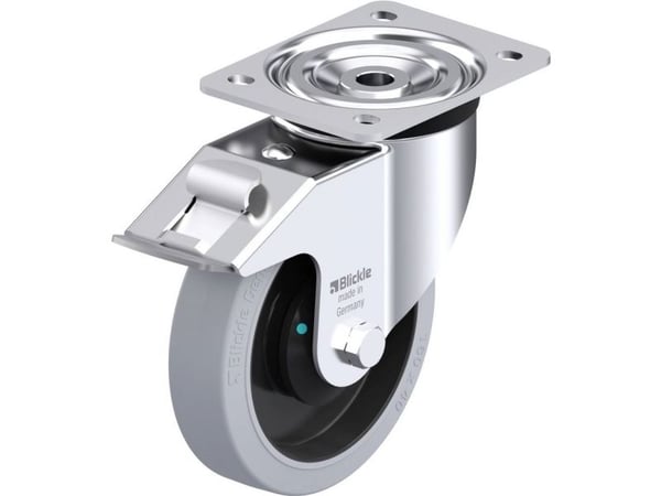 Blickle styrehjul i stål 850598 L-POEV 161KAD-FI-SG hjuldiameter 160 mm bæreevne (maks.) 320 kg 1 stk