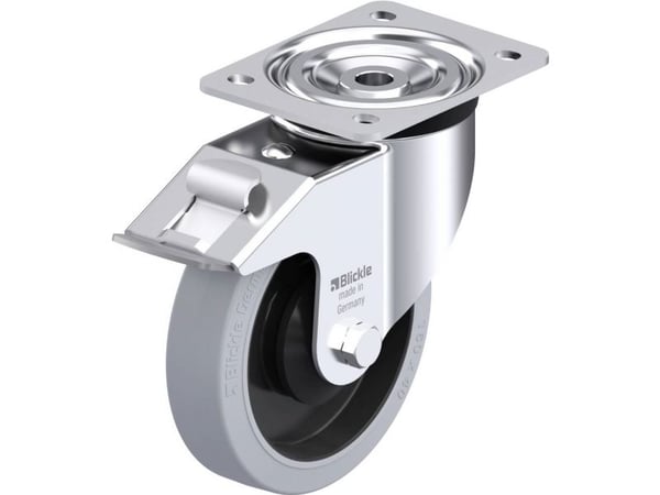 Blickle 960748 L-POEV 161XKA-FI-SG styrhjul i stål hjuldiameter 160 mm bärförmåga (max) 320 kg, 1 st